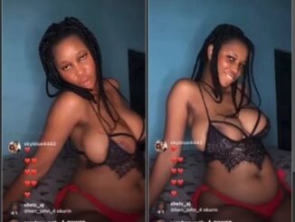 LIVESHOWS: Popular Influencer Carefree Ruth Goes Live Naked on Instagram For Gift