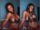 LIVESHOWS: Popular Influencer Carefree Ruth Goes Live Naked on Instagram For Gift