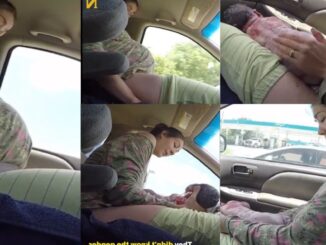 “This is incredible” – Video goes viral online as mom delivers baby by herself while riding in the car to the hospital (Watch)